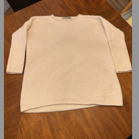 Homefrock Baby Aplaca Sweater Bone White Size Small (Oversized) - Picture 1 of 4